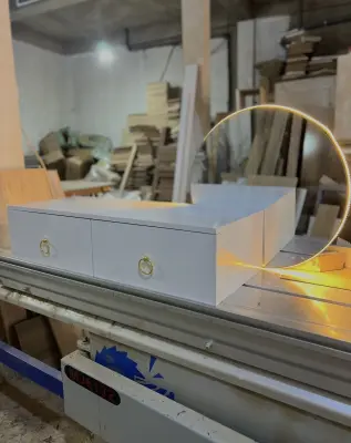 Coiffeusse 100/30 cm بدون المرآة